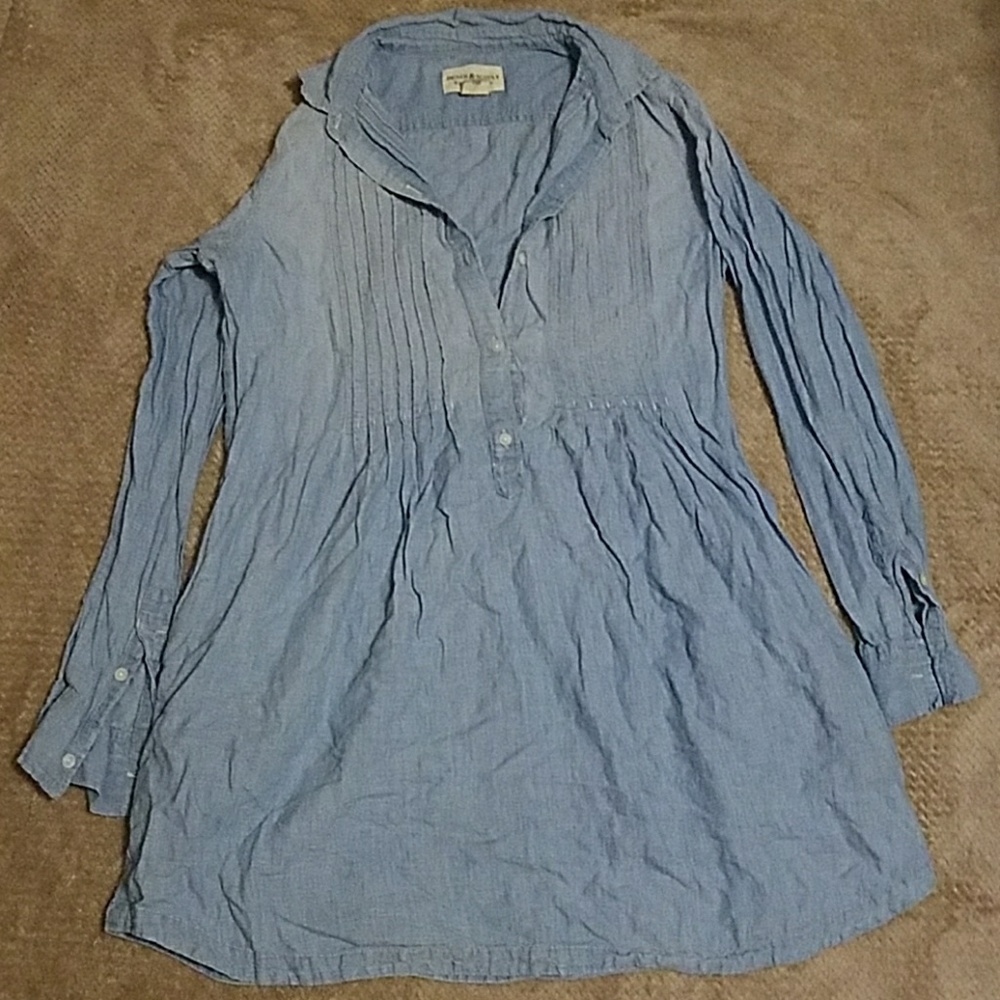 Denim dress or maxi
